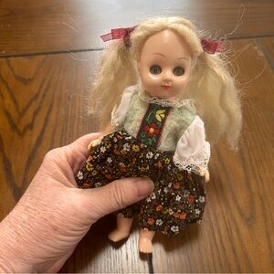 Vintage Austrian sleepy eyed doll